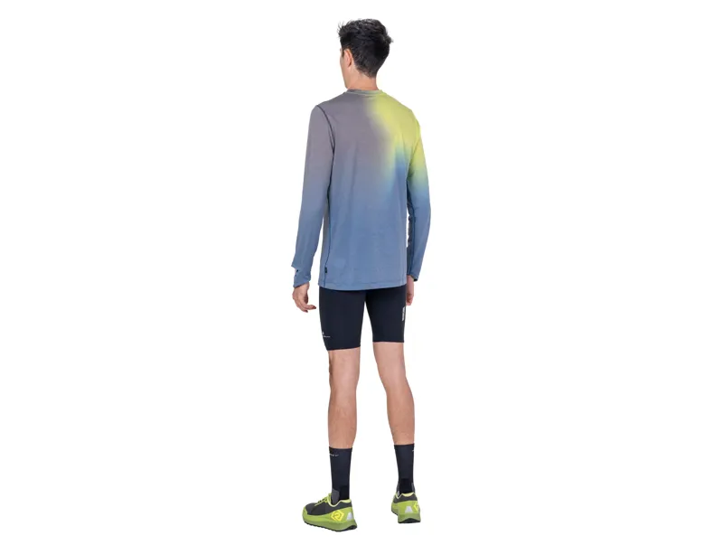 Ronhill Men's Tech Golden Hour Long Sleeve Tee - Glacier Merge-4