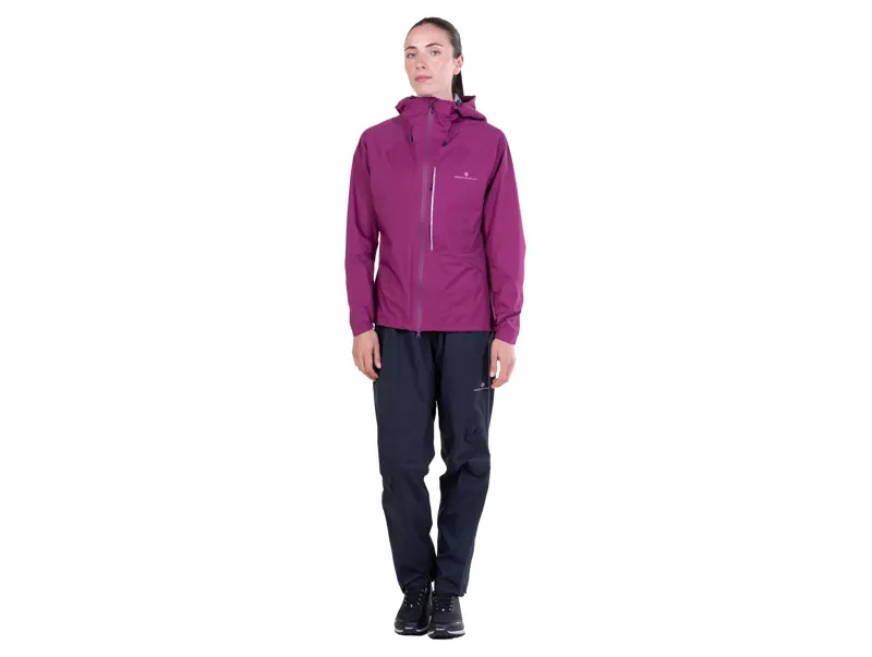 Ronhill Women's Tech Storm Running Waterproof Jacket - Blackcurrant Orchid-8