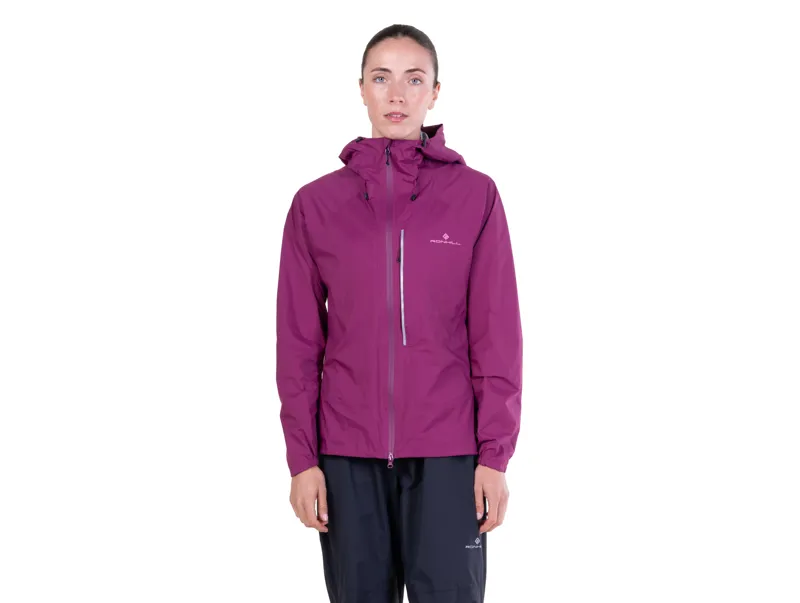 Ronhill Women's Tech Storm Running Waterproof Jacket - Blackcurrant Orchid