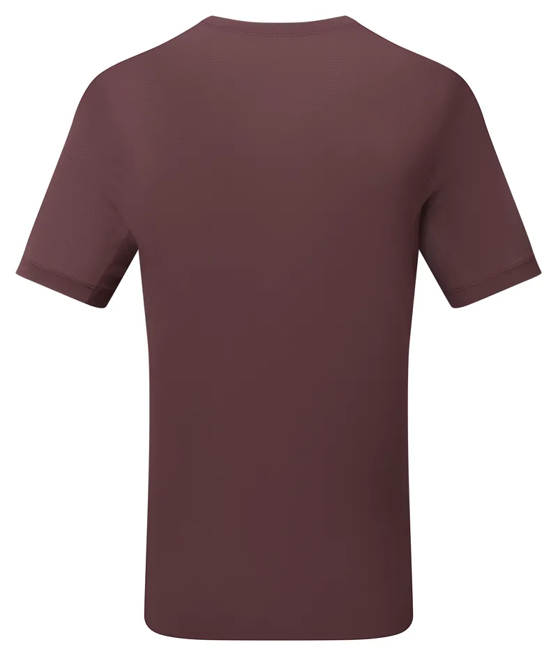 Ronhill Men's Tech Short Sleeve Running Tee - Espresso Zest-4