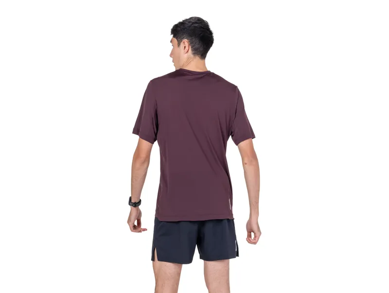 Ronhill Men's Tech Short Sleeve Running Tee - Espresso Zest-2