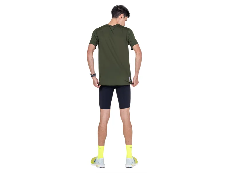 Ronhill Men's Tech Short Sleeve Running Tee - Kelp Zest-8