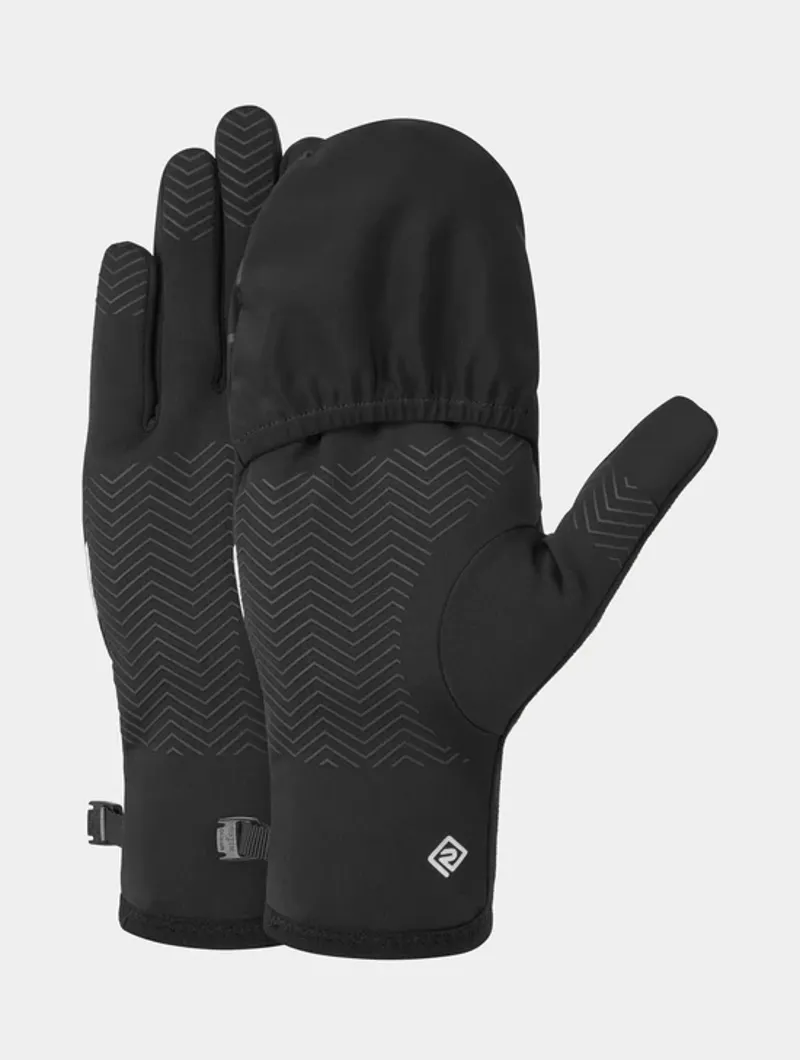 Ronhill Wind-Block Convertible Glove - Black-3