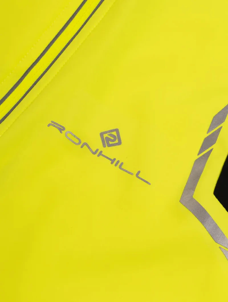Ronhill Men's Tech Reflect Jacket Fluorescent Yellow Black Reflect-2