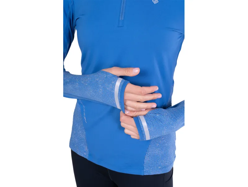 Rohilll Women's Tech Reflect 1/2 Zip Running Top - Lumiere Reflect-5