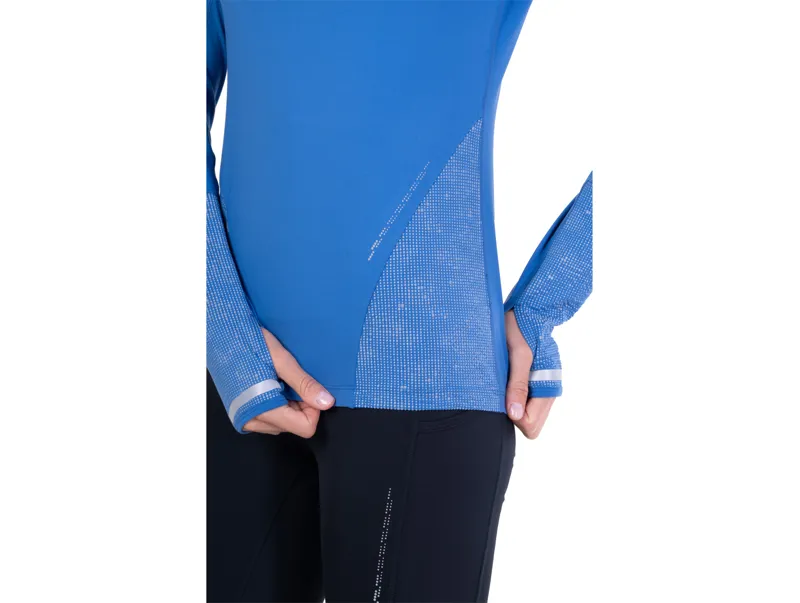 Rohilll Women's Tech Reflect 1/2 Zip Running Top - Lumiere Reflect-6