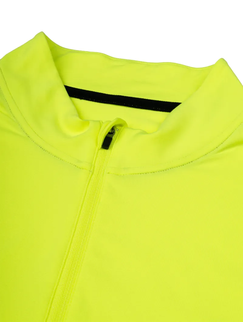 Ronhill Men's Tech Reflect 1/2 Zip Running Top - Fluo Zest Reflect-8