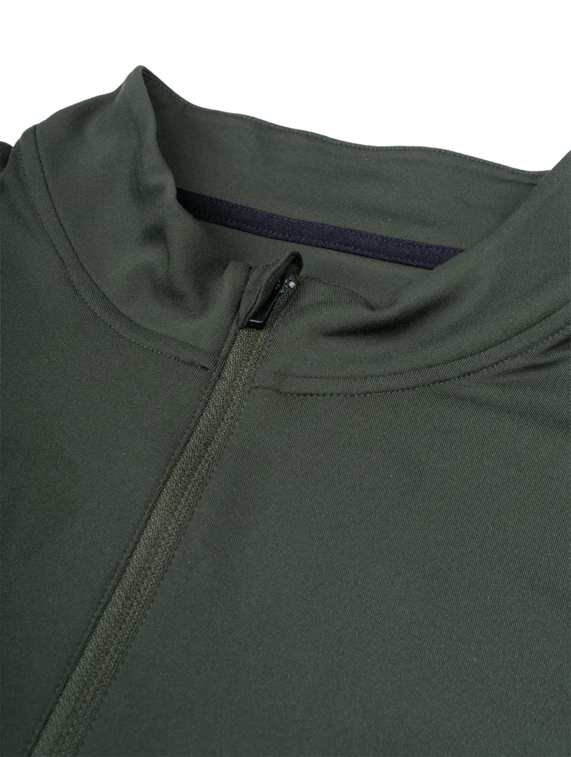 Ronhill Men's Tech Reflect 1/2 Zip Running Top - Kelp Reflect-5