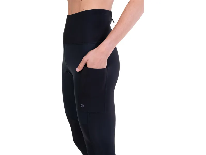 Ronhill Women's Tech Wind-Block Running Tight - All Black-3