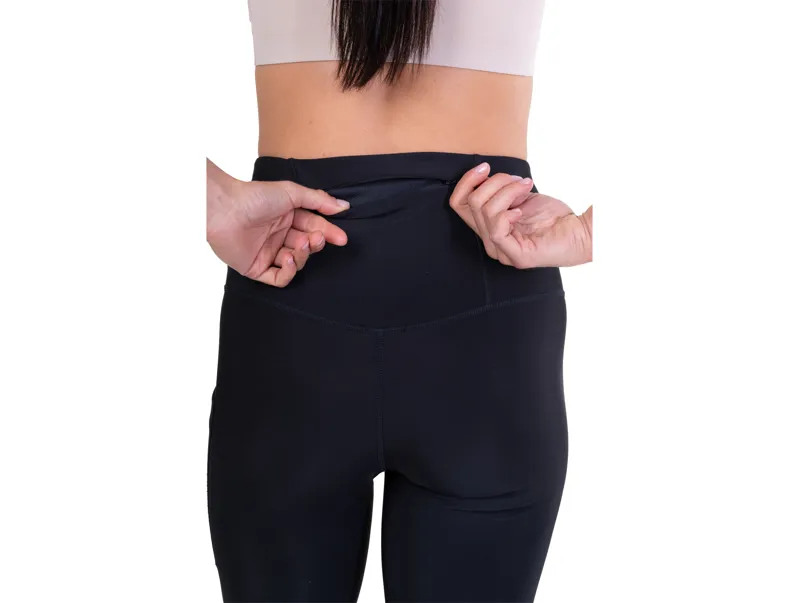 Ronhill Women's Tech Wind-Block Running Tight - All Black-4
