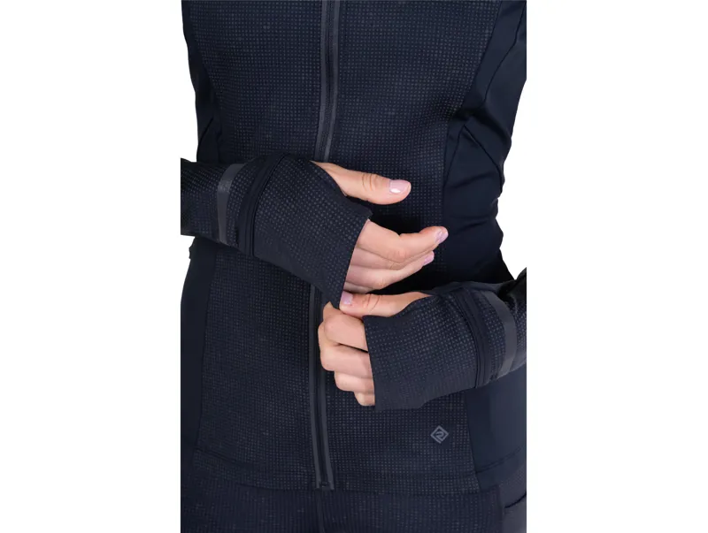 Ronhill Women's Tech Reflect Lux Running Jacket - Black Reflect-3