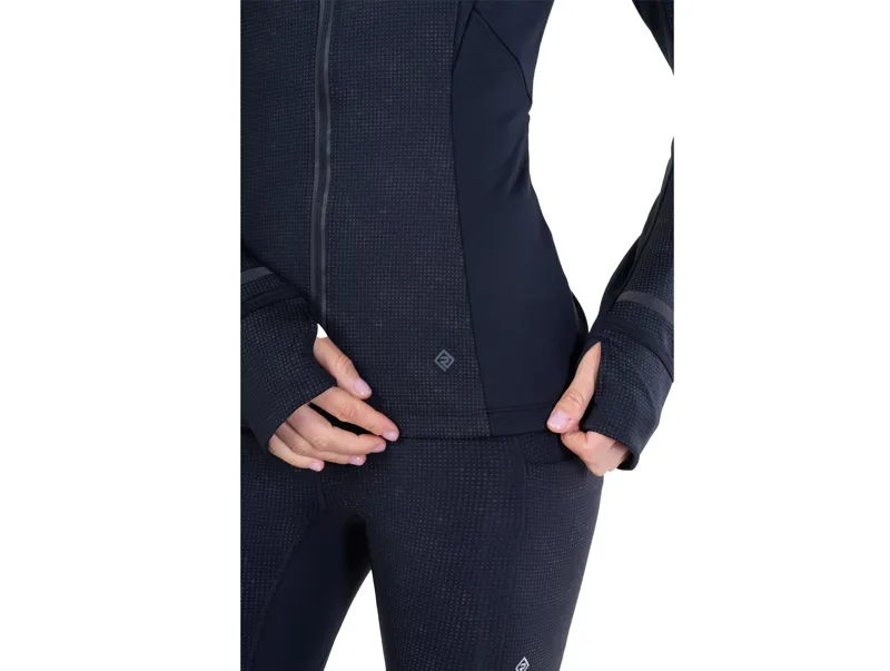 Ronhill Women's Tech Reflect Lux Running Jacket - Black Reflect-4
