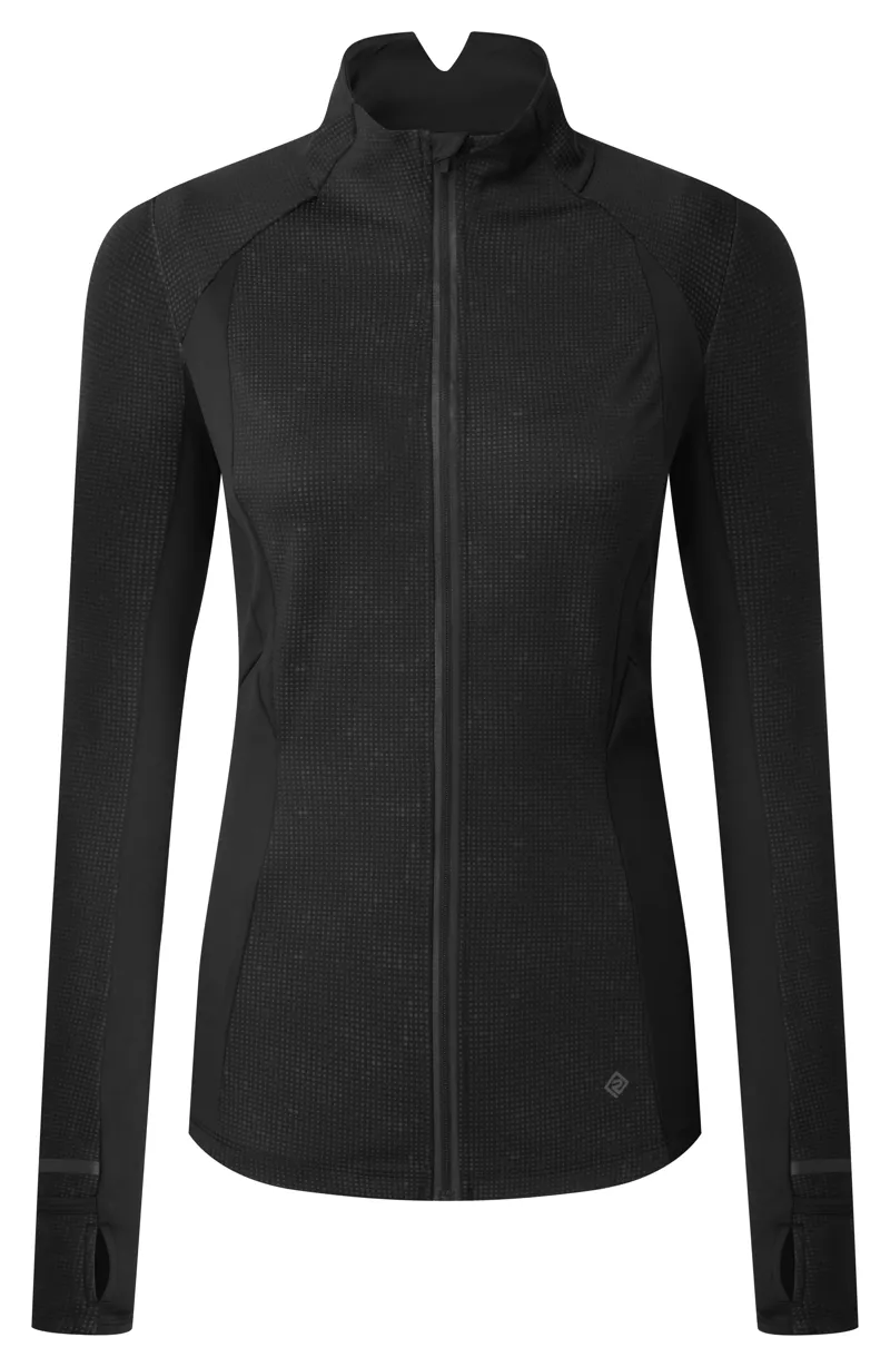 Ronhill Women's Tech Reflect Lux Running Jacket - Black Reflect-12