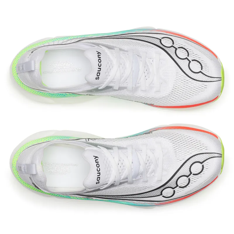 Saucony Endorphin Elite 3 Unisex Race Day Shoes - White Multi-4