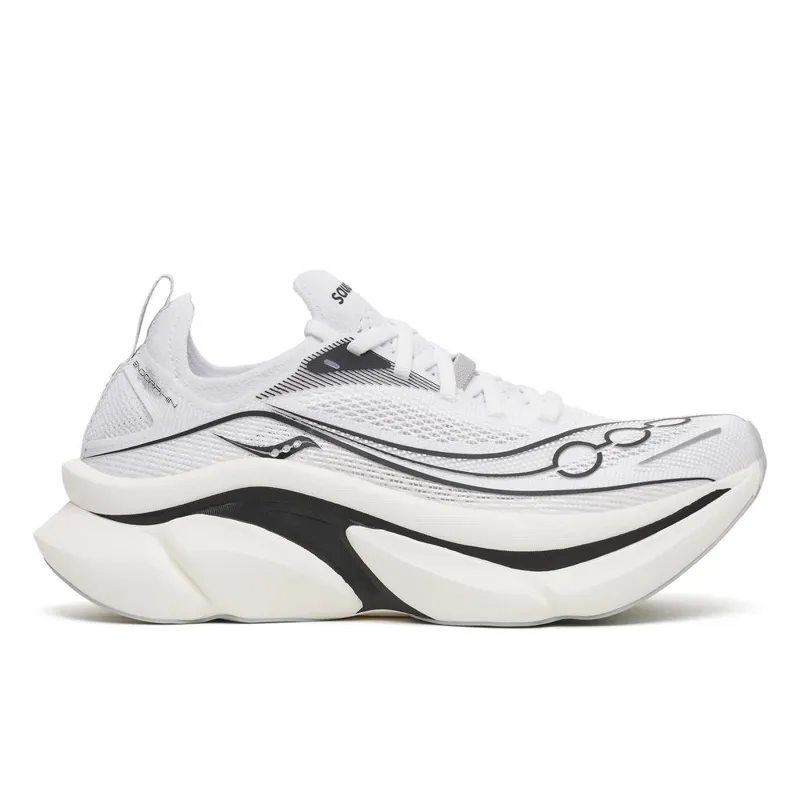 Saucony Endorphin Elite 3 Unisex Race Day Shoes - White Black