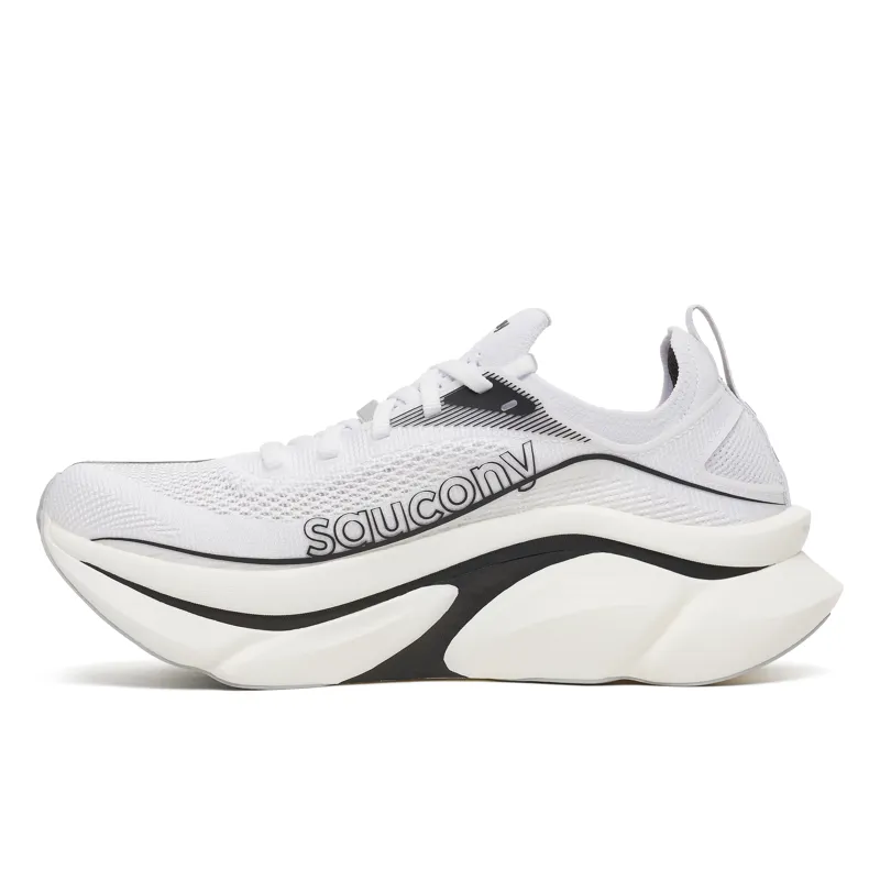 Saucony Endorphin Elite 3 Unisex Race Day Shoes - White Black-2