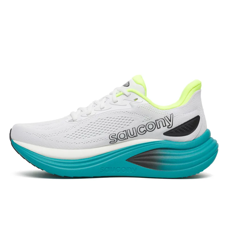 Saucony Triumph 24 Men's Running Shoes - White Tranquil-2