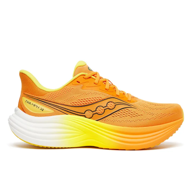 Saucony Triumph 24 Men's Running Shoes - Fuego 