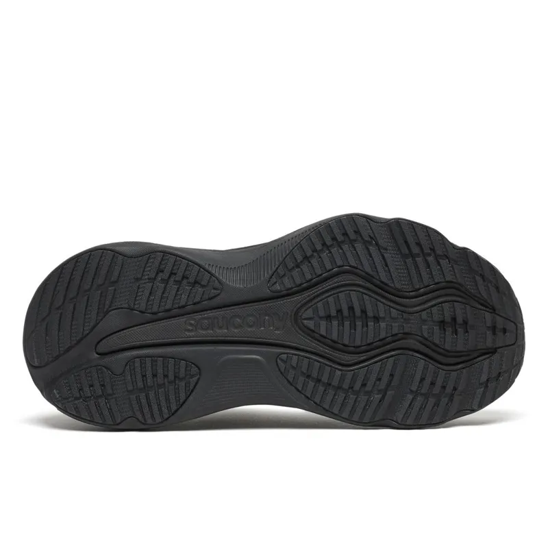 Saucony Hurricane 26 Men's Supportive Running Shoes - Triple Black-5