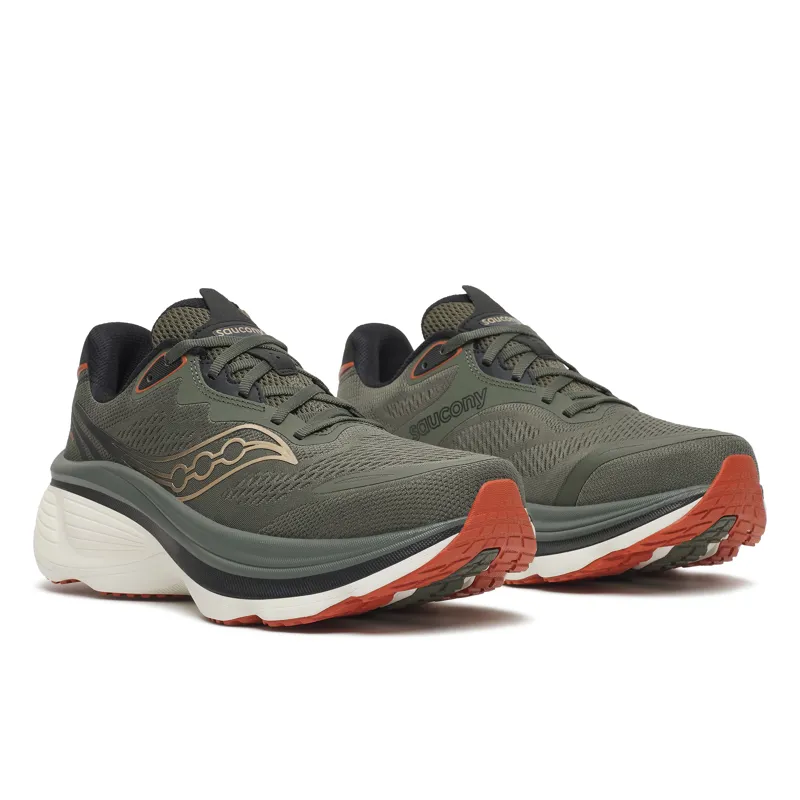 Saucony Hurricane 26 Men's Supportive Running Shoes - Fatigue Black-2