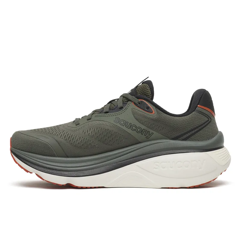 Saucony Hurricane 26 Men's Supportive Running Shoes - Fatigue Black-1