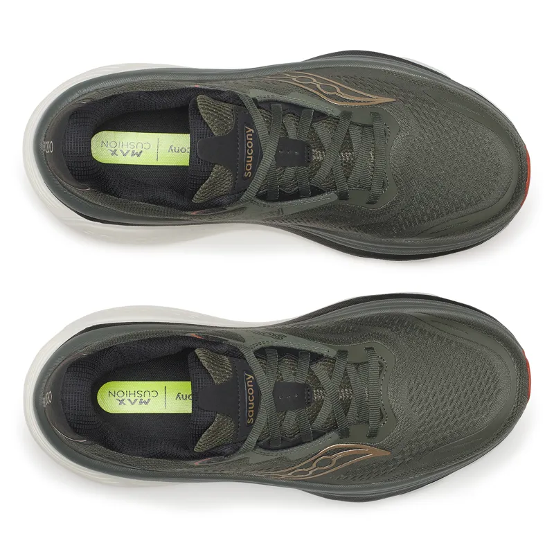 Saucony Hurricane 26 Men's Supportive Running Shoes - Fatigue Black-4