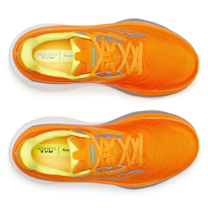 Saucony Hurricane 26 Men's Supportive Running Shoes - Fuego-3
