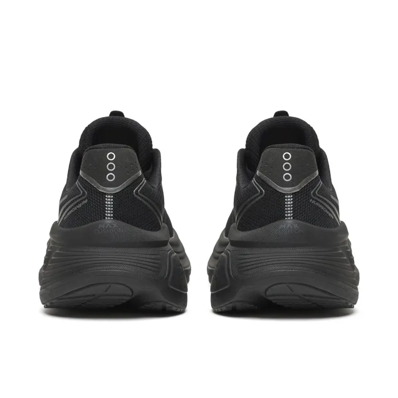 Saucony Hurricane 26 Women's Supportive Running Shoes - Triple Black-3