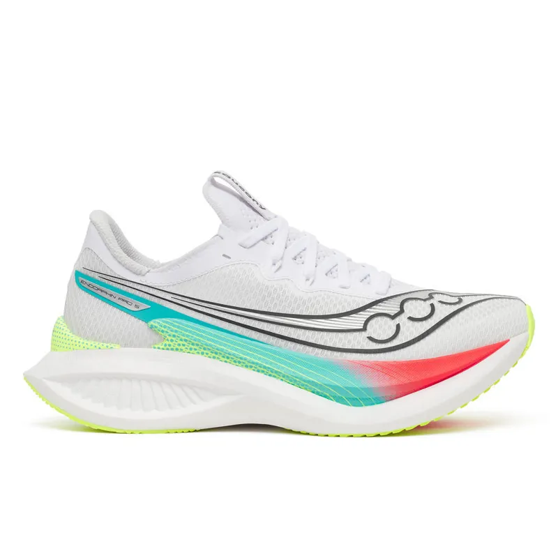 Saucony Endorphin Pro 5 Women's Race Day Shoes - White Multi