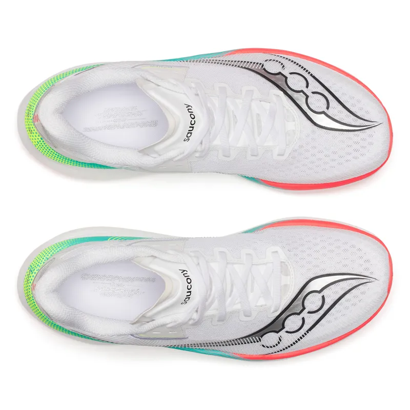 Saucony Endorphin Azura Men's Running Shoes - White Multi-4