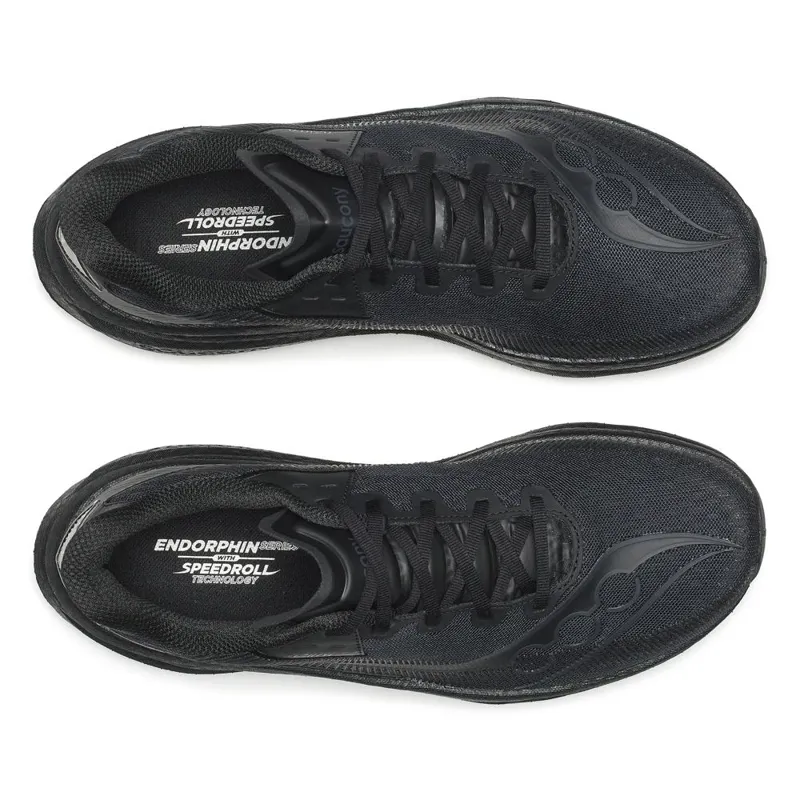 Saucony Endorphin Azura Men's Running Shoes - Triple Black-4