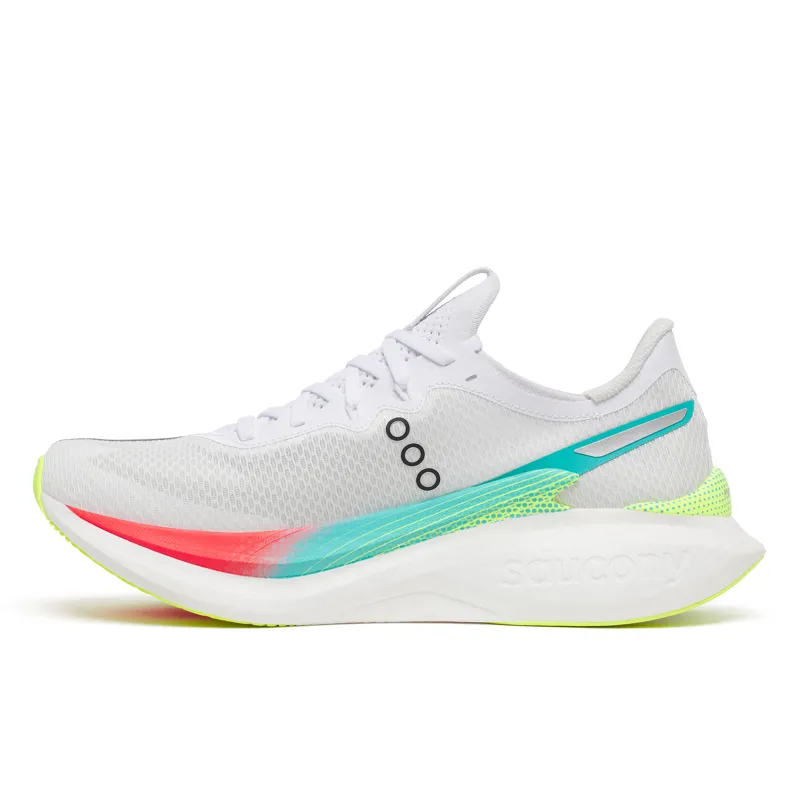 Saucony Endorphin Pro 5 Men's Race Day Shoes - White Multi-2