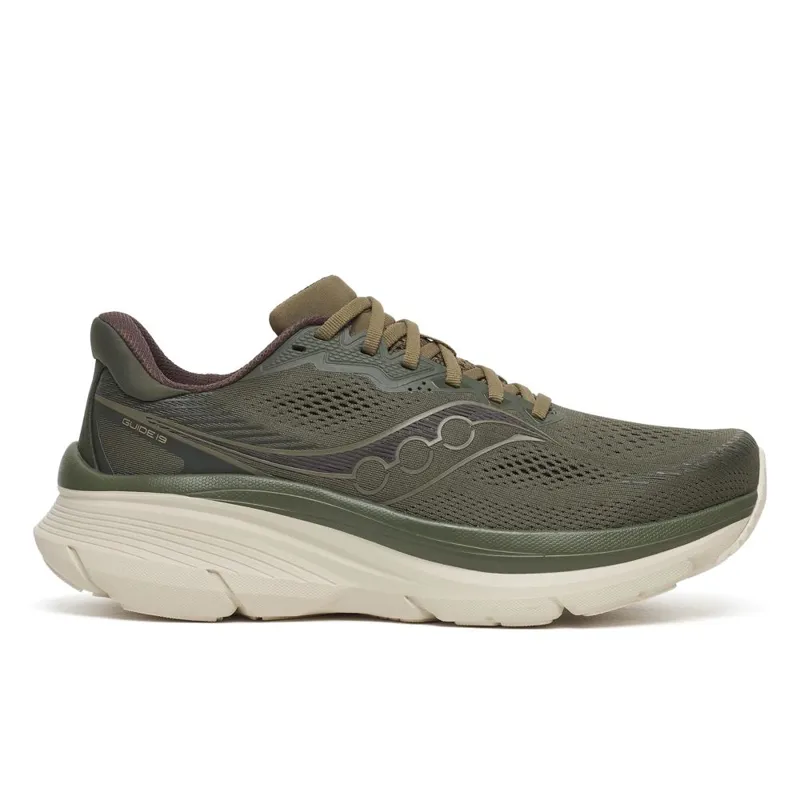 Saucony Guide 19 Men's Supportive Running Shoes - Fatigue Field