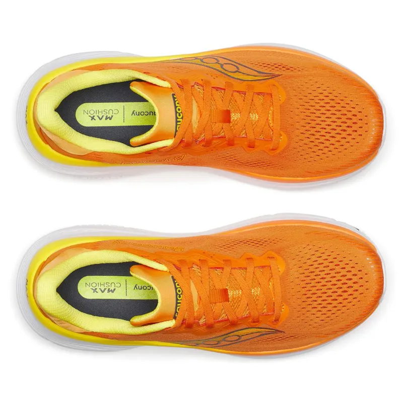 Saucony Guide 19 Men's Suportive Running Shoes - Fuego Cyber-4