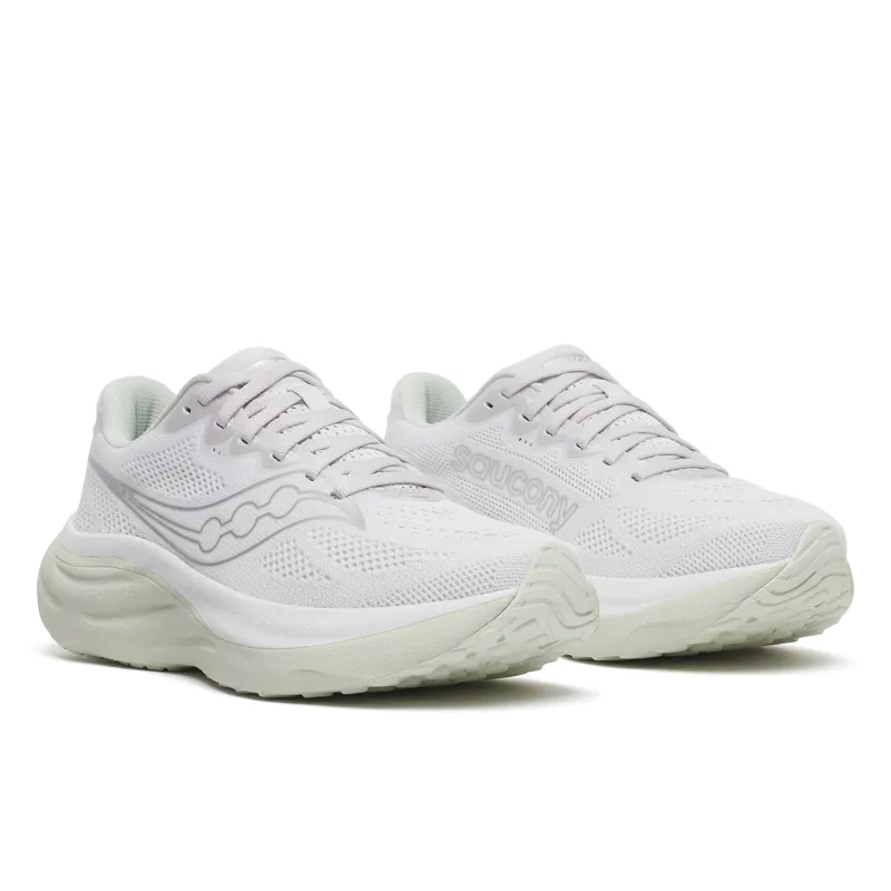 Saucony Ride 19 Women's Running Shoes - Fog Cast-1