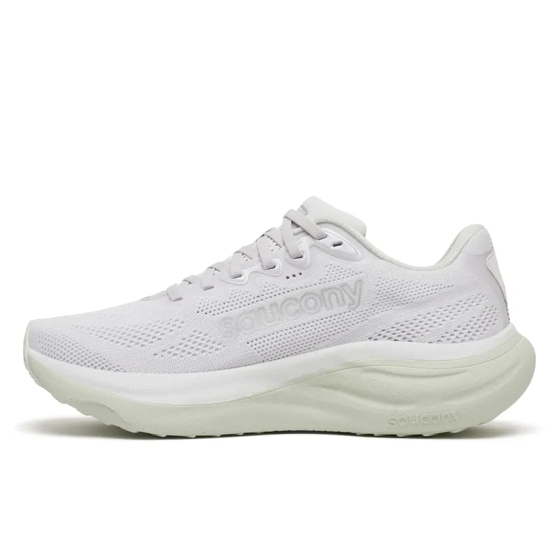 Saucony Ride 19 Women's Running Shoes - Fog Cast-2