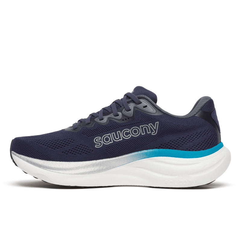 Saucony Ride 19 Men's Running Shoes - Naval Cobalt-2