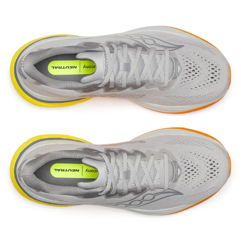 Saucony Ride 19 Men's Running Shoes - Cadet Fuego-4