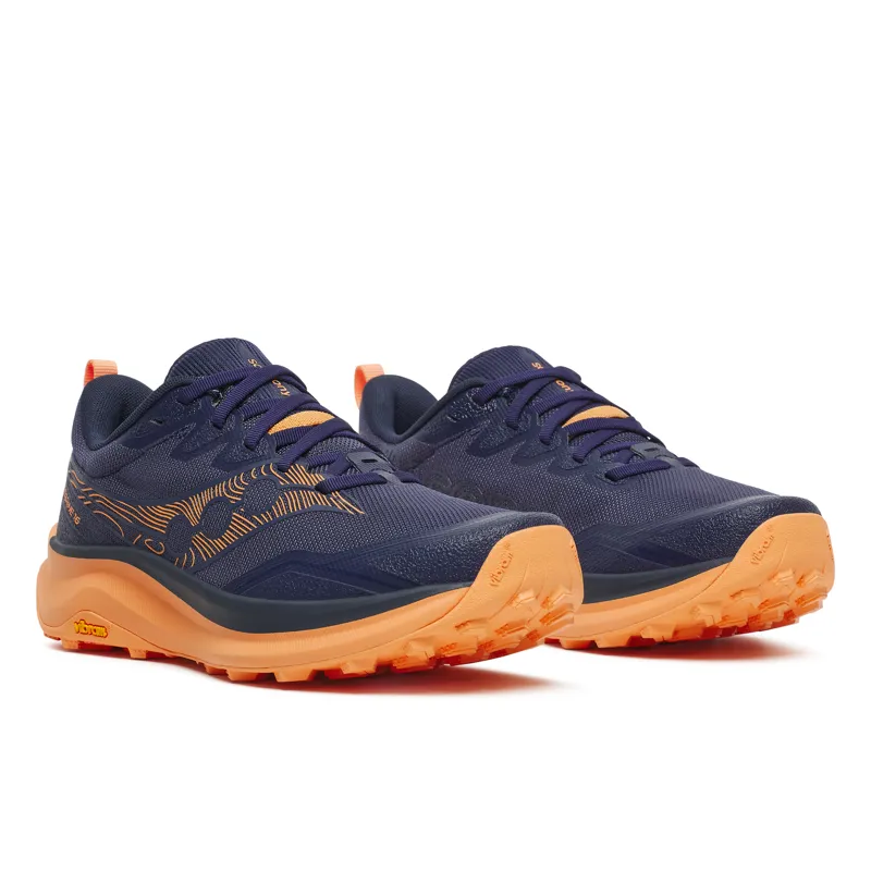 Saucony Peregrine 16 Men's Trail Running Shoes - Naval Persian-1