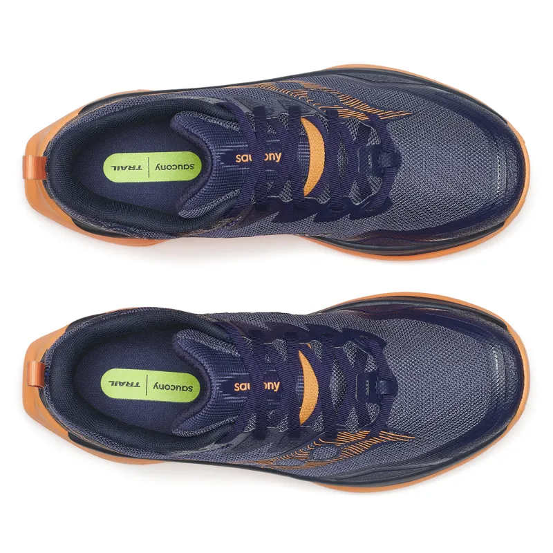 Saucony Peregrine 16 Men's Trail Running Shoes - Naval Persian-3