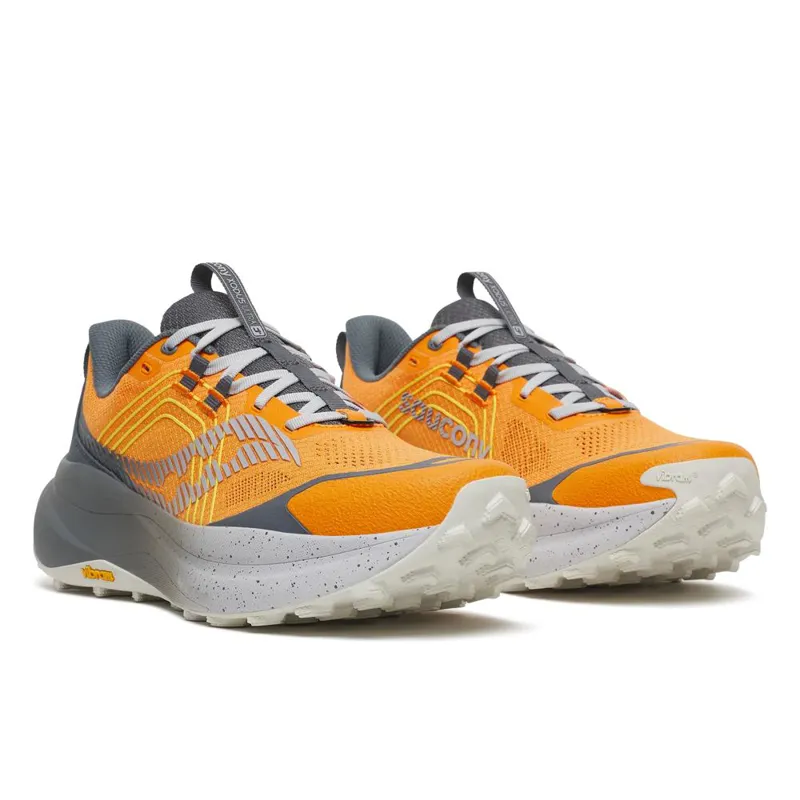Saucony Xodus Ultra 4 Men's Trail Running Shoes - Fuego Carbon-1