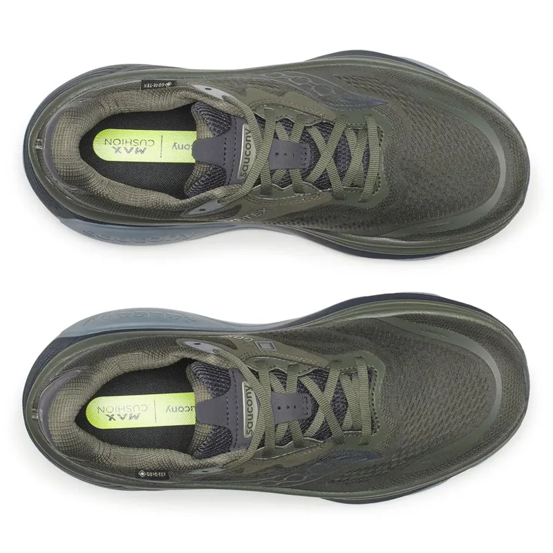 Saucony Hurricane 26 GTX Men's Supportive Running Shoes - Fatigue Cinder-4