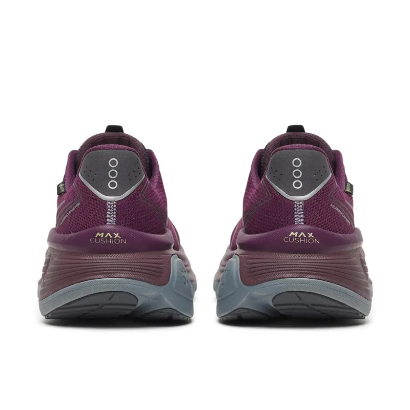 Saucony Hurricane 26 GTX Women's Supportive Running Shoes - Eggplant Cinder-3