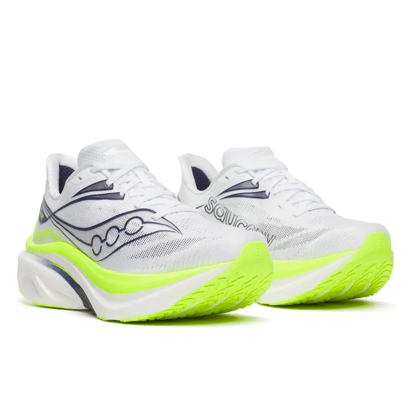 Saucony Endorphin Speed 6 Men's Tempo Running Shoes - White Citron-1