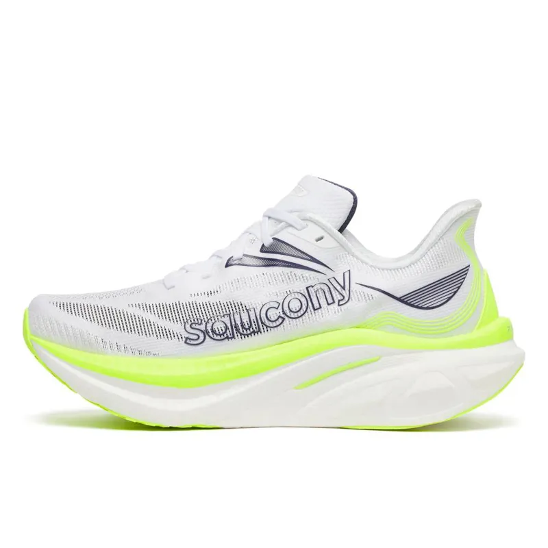 Saucony Endorphin Speed 6 Men's Tempo Running Shoes - White Citron-2
