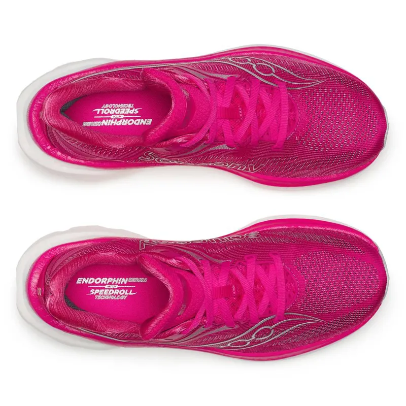 Saucony Endorphin Speed 6 Women's Tempo Running Shoes - Yarrow Silver-4