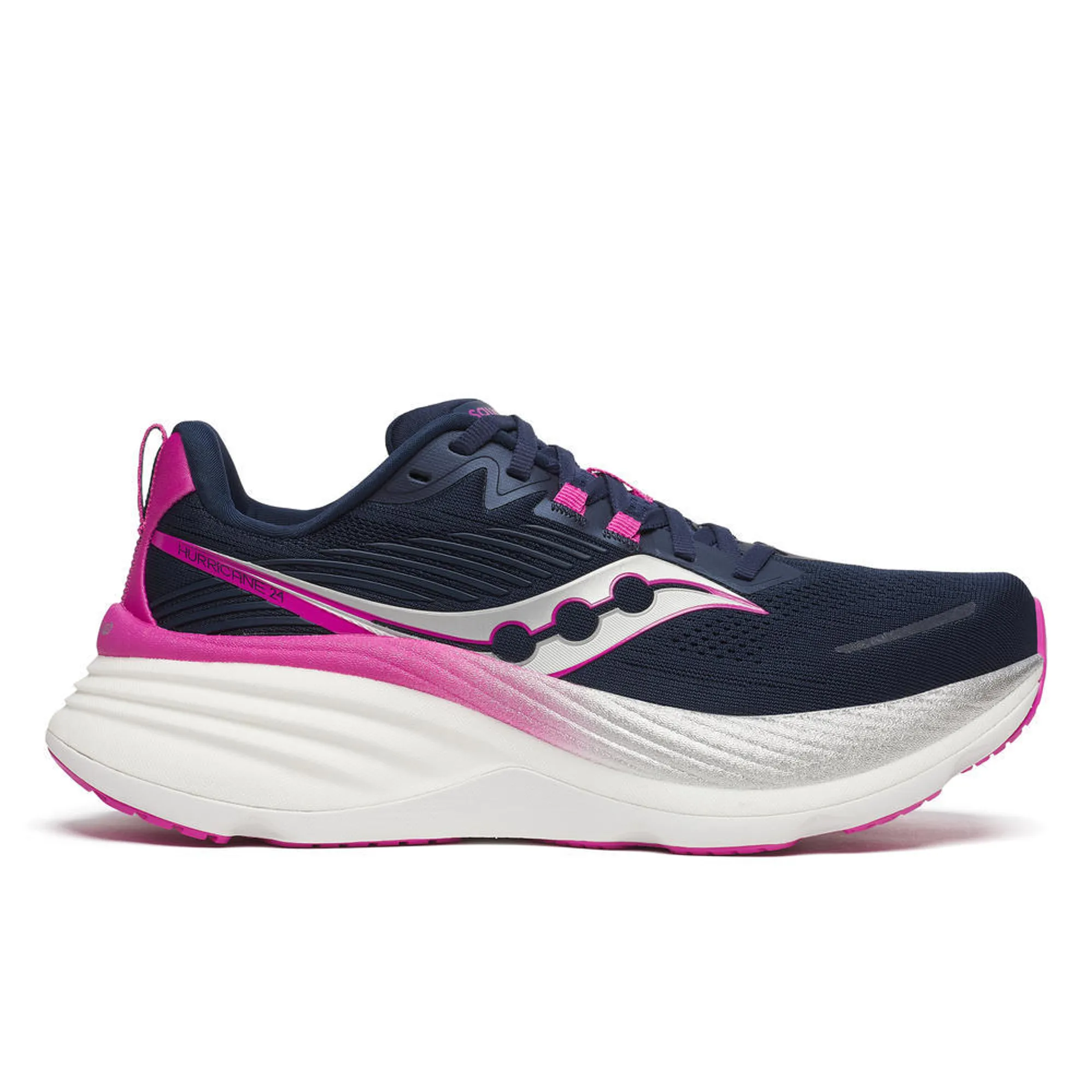 Saucony Hurricane 24 Navy Fuschia Women s saucony-hurricane-24-navy-fuschia-women-s