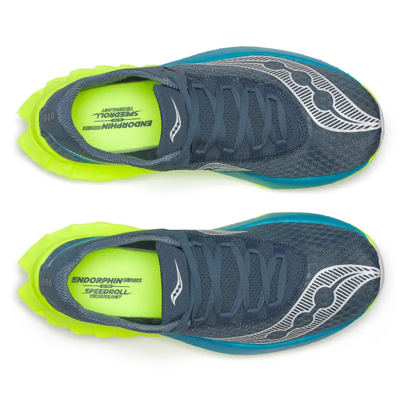 Saucony Endorphin Pro 4 Women's Carbon Race Day Shoes Mirage Citron-4
