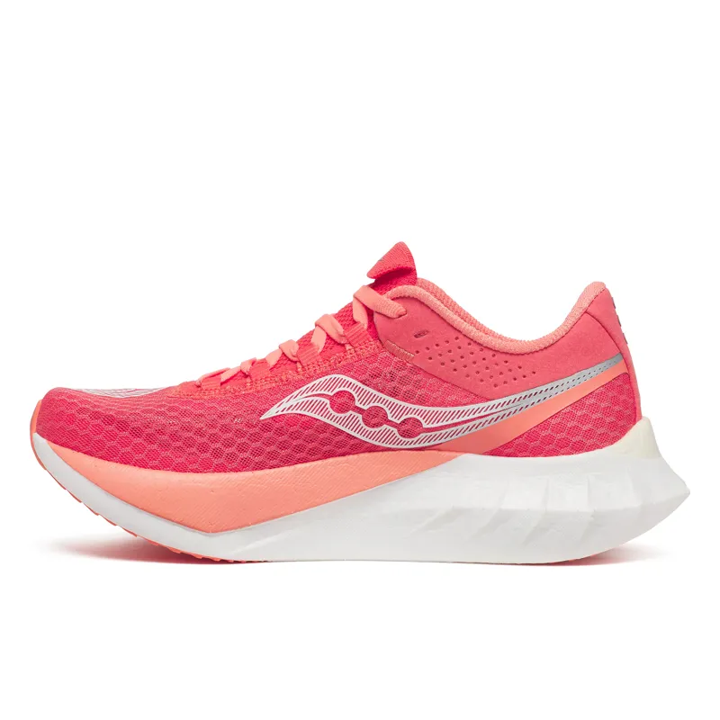 Saucony Endorphin Pro 4 Women's Carbon Race Day Shoes Coral-2