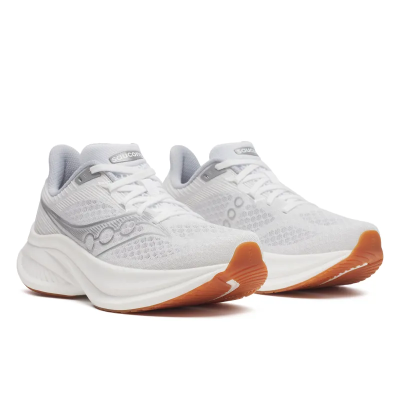 Saucony Endorphin Speed 5 Women's Tempo Running Shoes White Gum-1